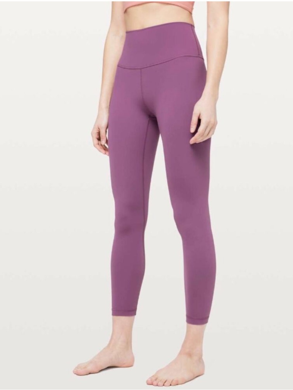 Lululemon Wunder Under Legging Vintage Plum 25” Size 4 Small Yoga